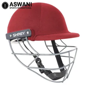 2024 Shrey Performance 2.0 Cricket Helmet,  Steel Grill, Maroon