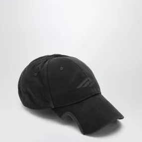 3B STENCIL BLACK COTTON BASEBALL CAP