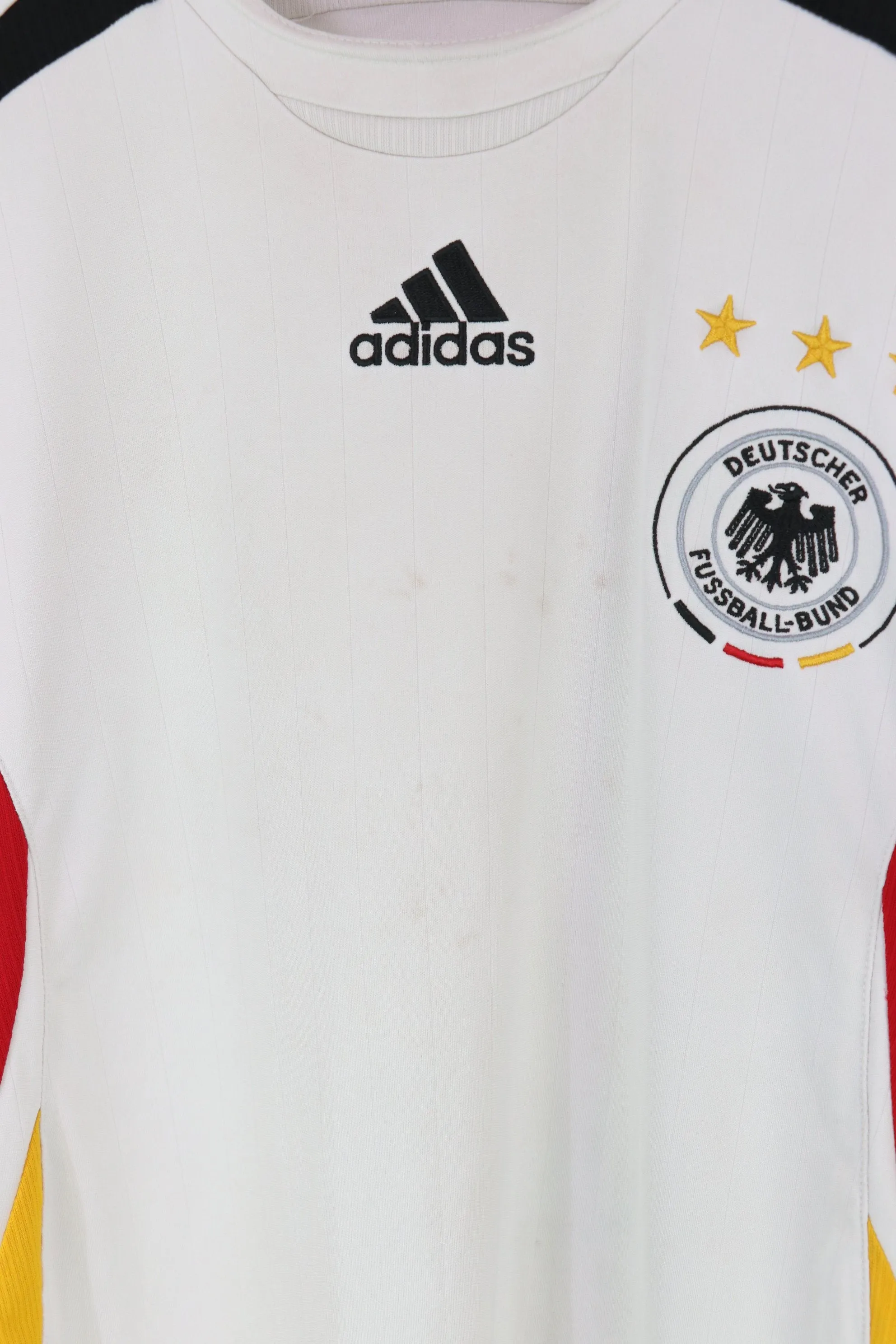 Adidas Germany Football Shirt White Large