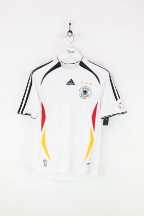 Adidas Germany Football Shirt White Small & Large