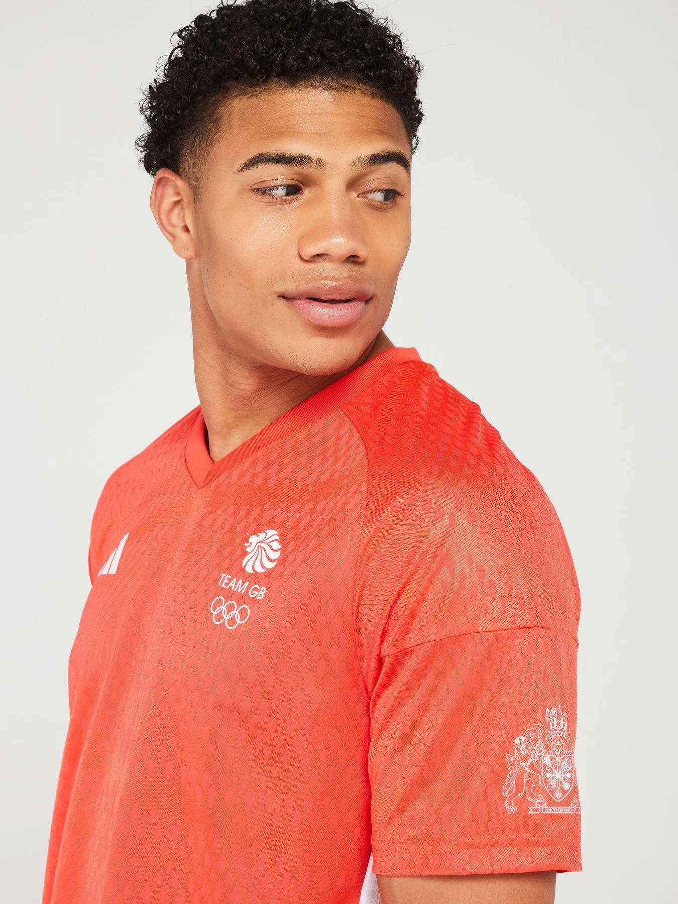 adidas Mens Team Gb Football Jersey - Red