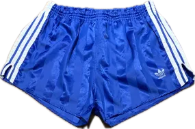 Adidas satin football shorts blue XL - Rare