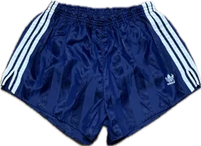 Adidas satin football shorts dark blue XL - Rare