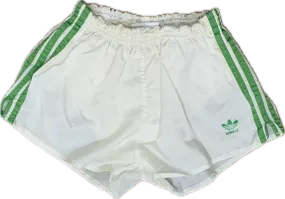 Adidas satin football shorts white - XS