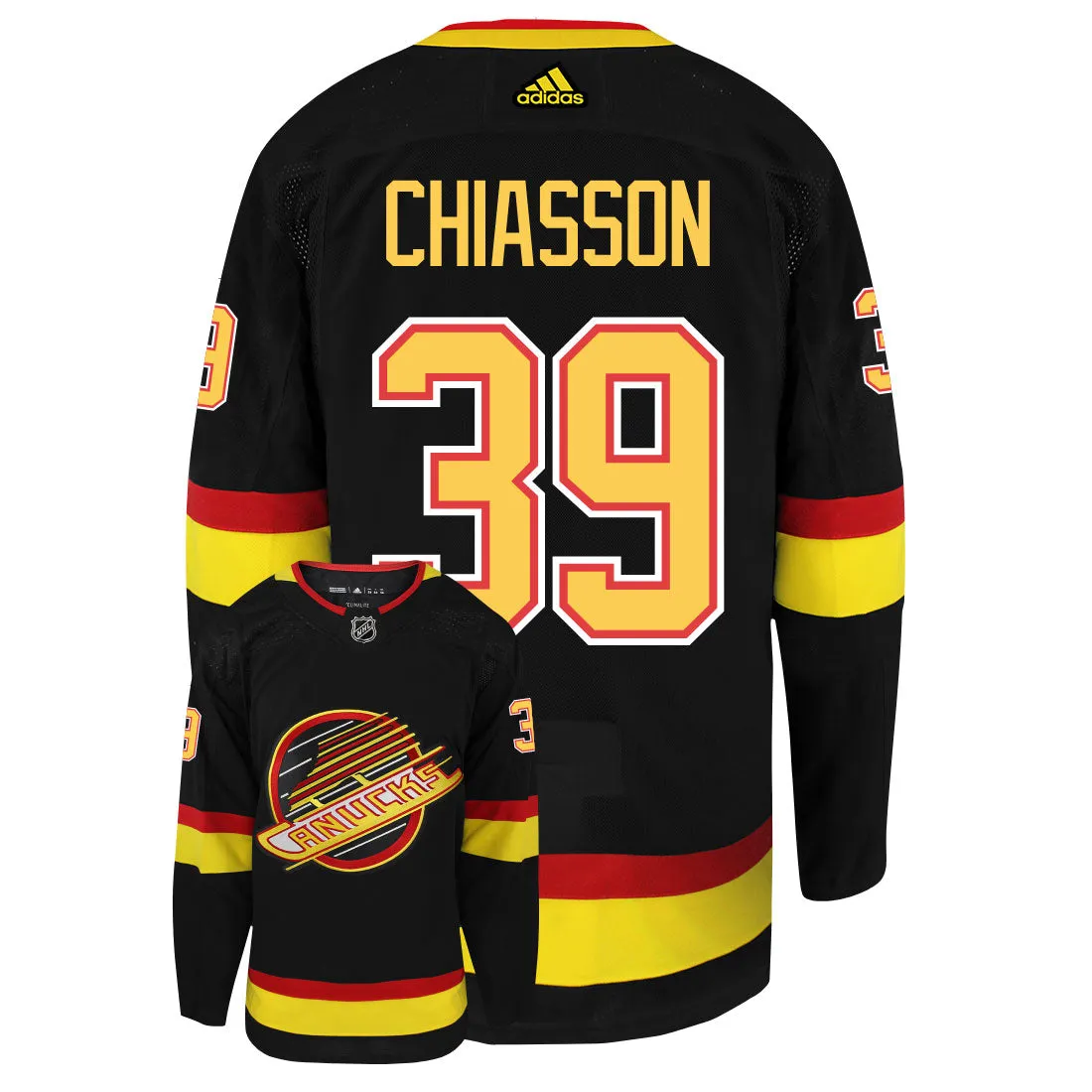 Alex Chiasson Vancouver Canucks Adidas Primegreen Authentic NHL Hockey Jersey     