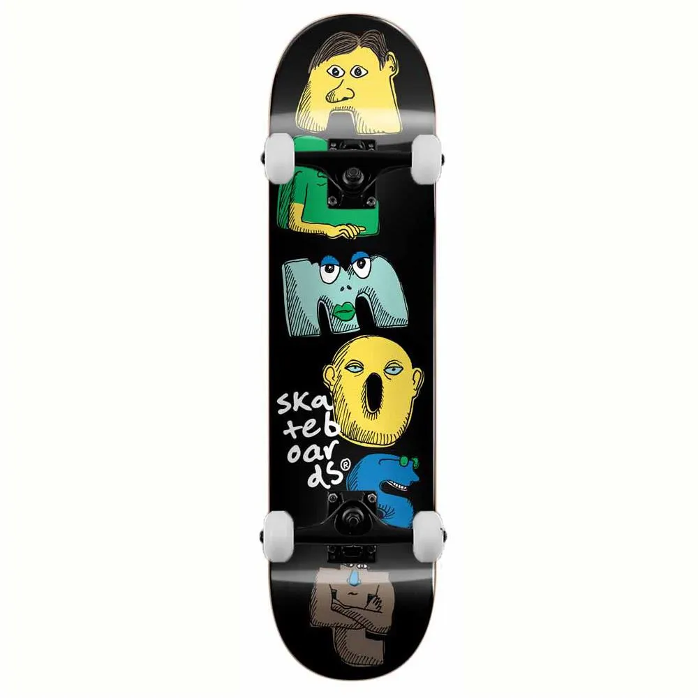 Almost Gang Gang HYB Complete Skateboard Black 8''