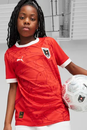 Austria 2024 Youth Home Football Jersey