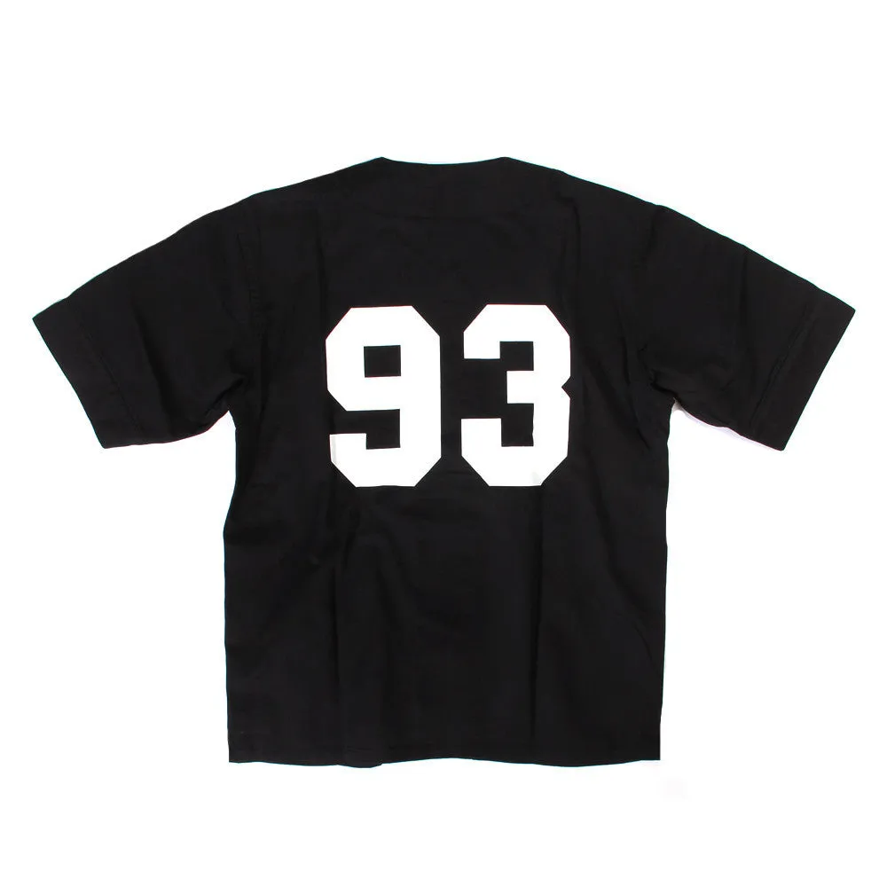 BAPE Ape Head Baseball Shirt (Black)