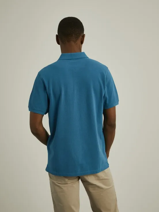 Basic regular fit polo shirt