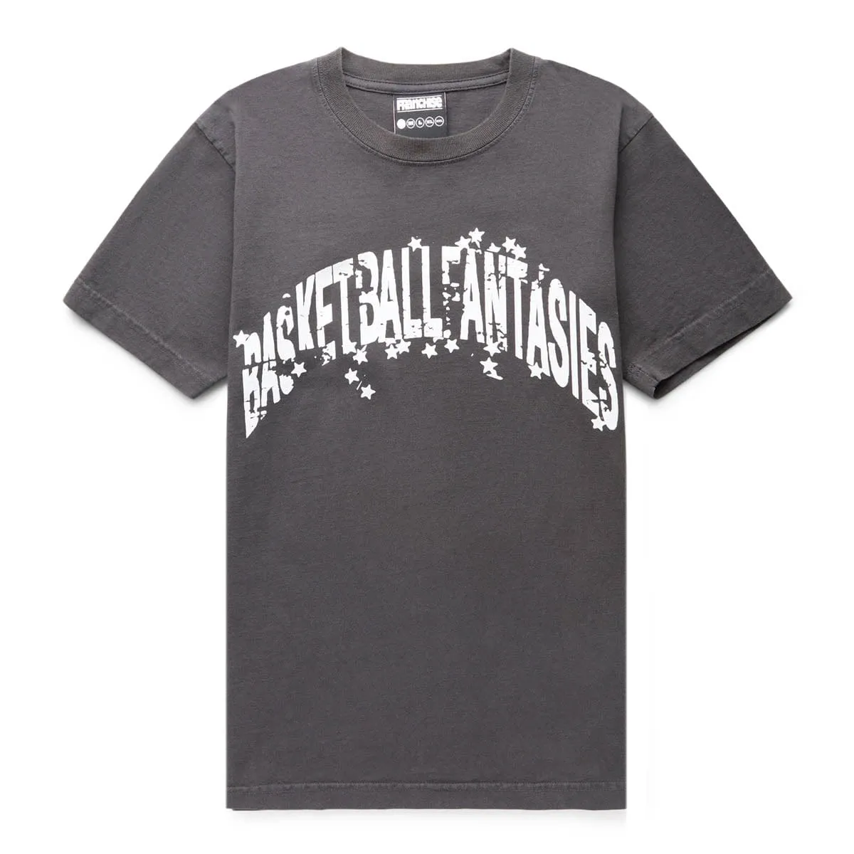 BASKETBALL FANTASIES T-SHIRT WASHED BLACK | Bodega