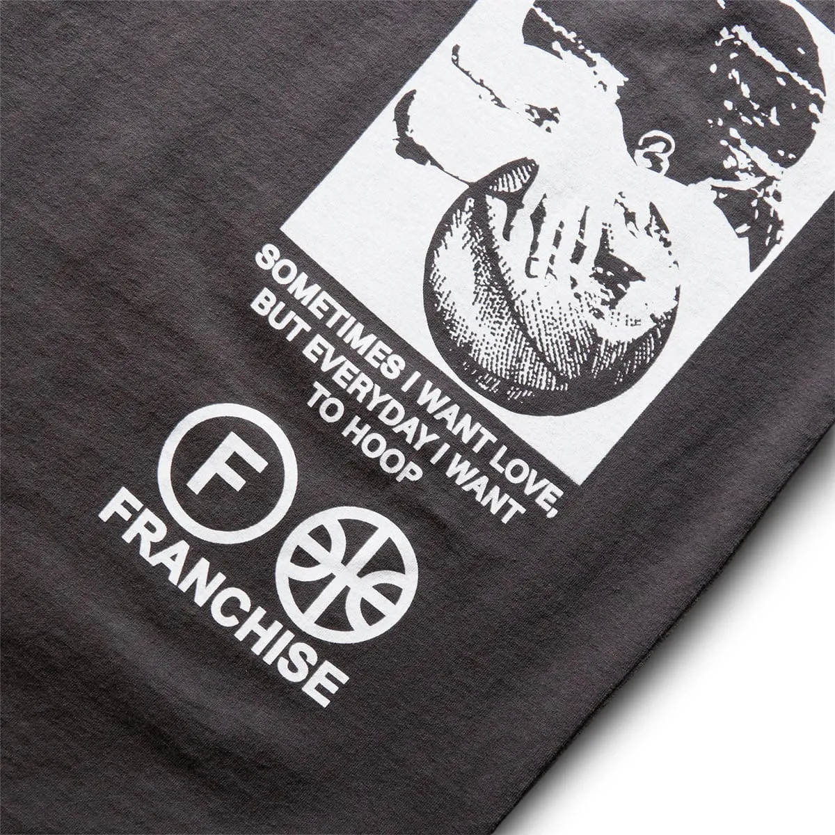 BASKETBALL FANTASIES T-SHIRT WASHED BLACK | Bodega