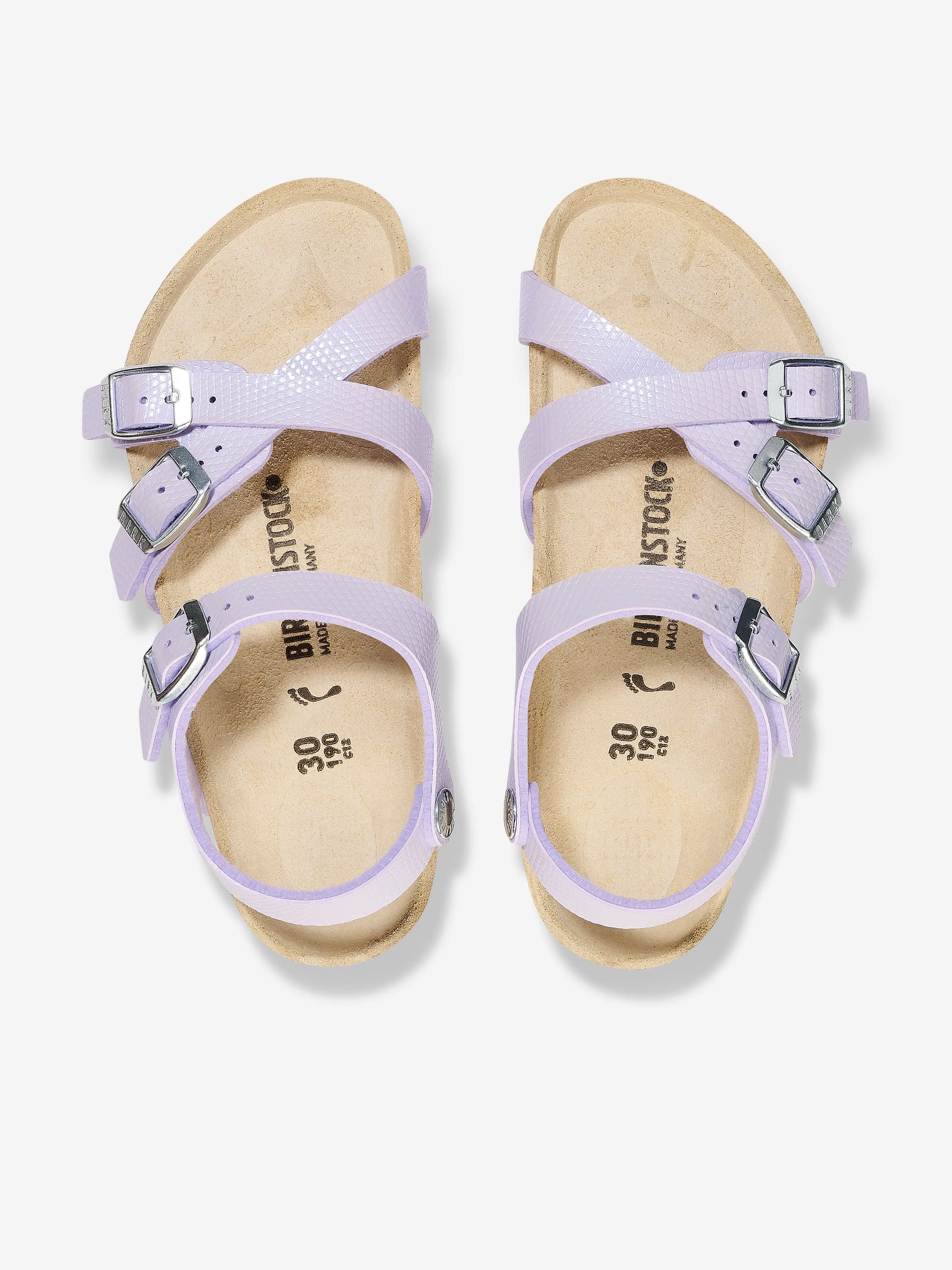 BIRKENSTOCK Girls Kumba Classic Sandals in Purple