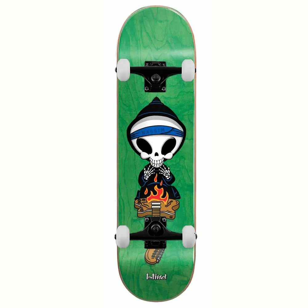 Blind Nassim Rocking Reaper Super Sap R7 Complete Skateboard Green 8''