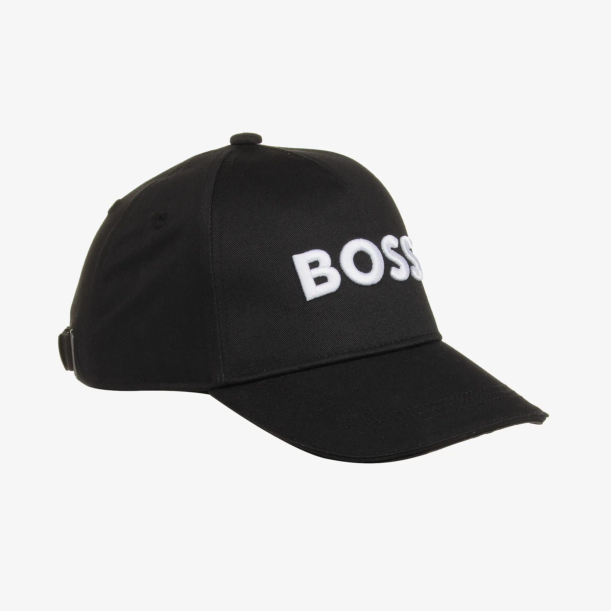 Boys Black Twill Baseball Cap