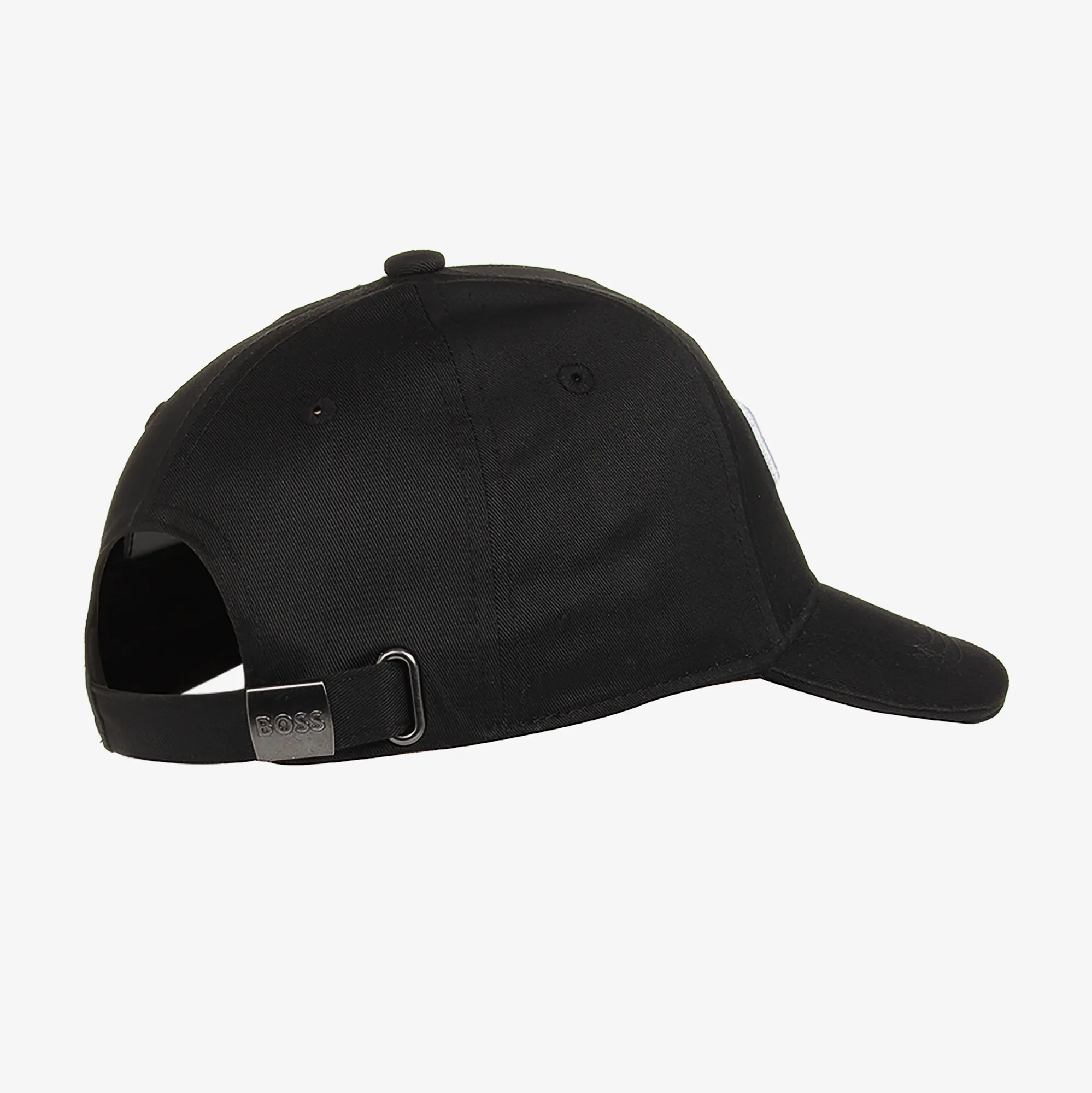 Boys Black Twill Baseball Cap