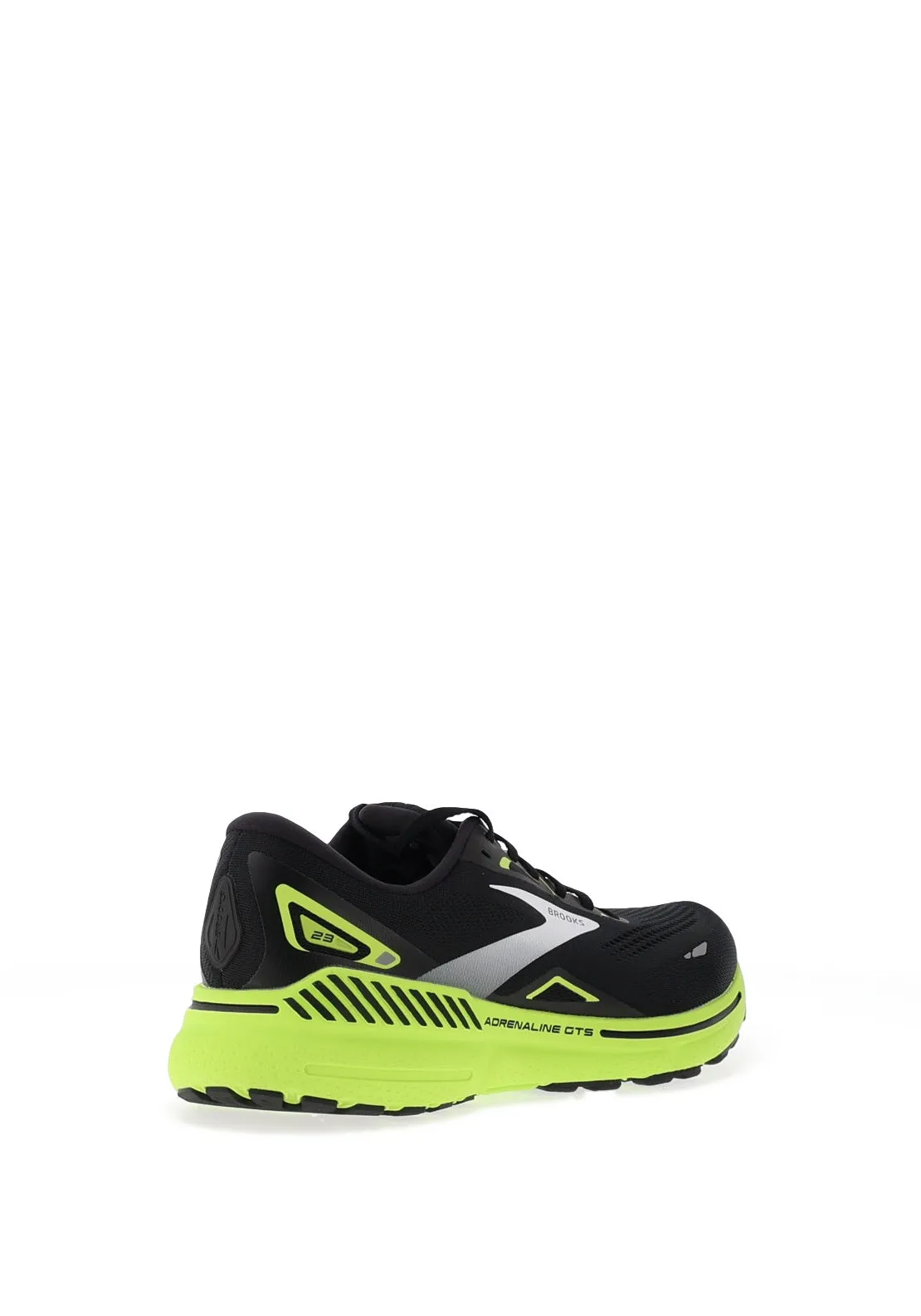 Brooks Adrenaline GTS 23 Trainers, Black & Green