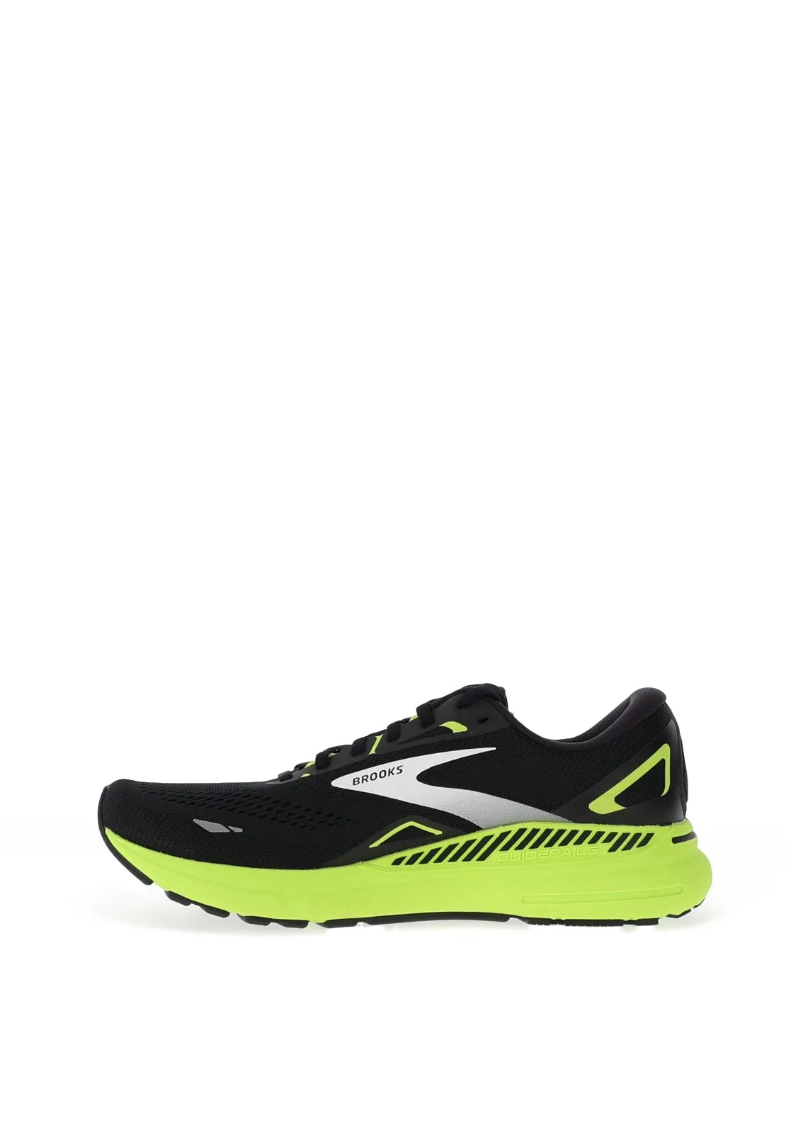 Brooks Adrenaline GTS 23 Trainers, Black & Green