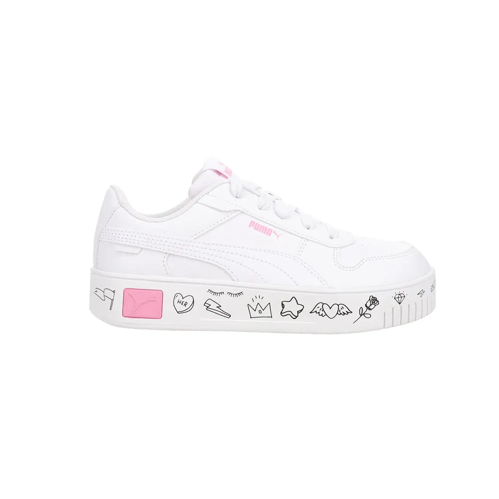 Carina Street Work Of Art Lace Up Sneakers (Little Kid-Big Kid)