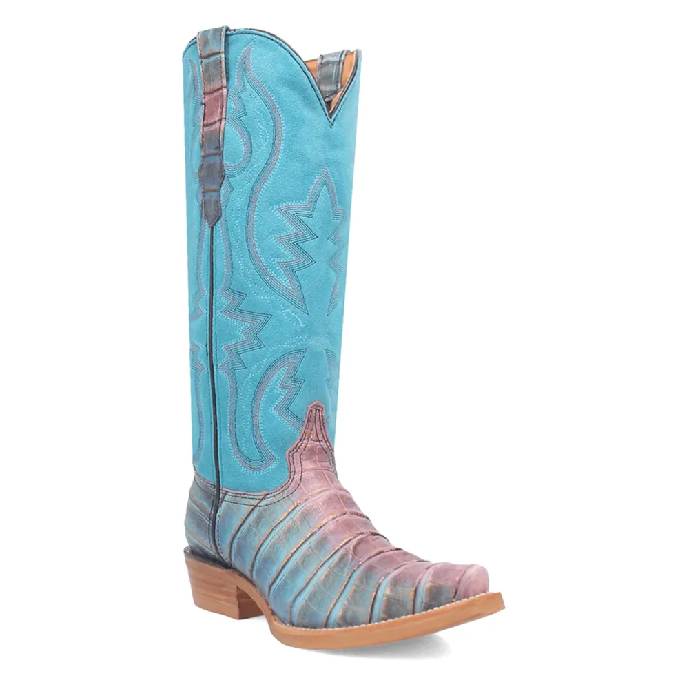 Caterina Embroidered Snip Toe Cowboy Boots