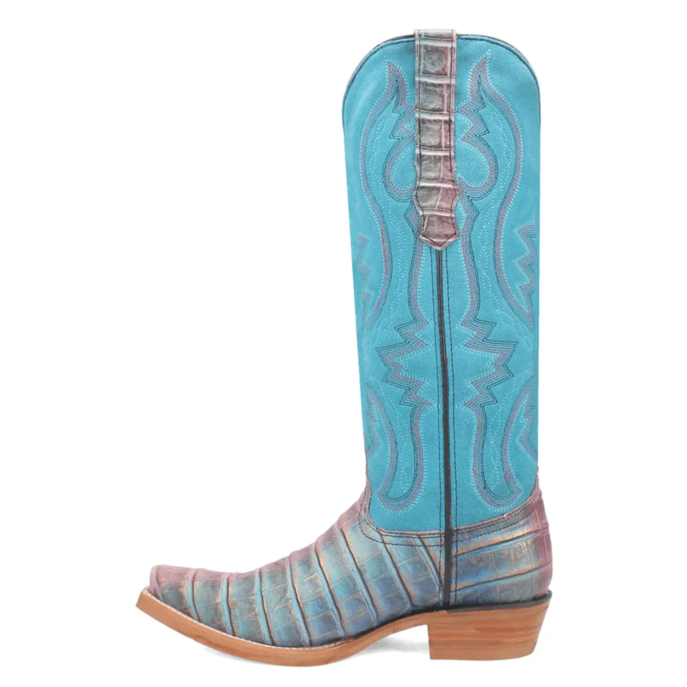 Caterina Embroidered Snip Toe Cowboy Boots