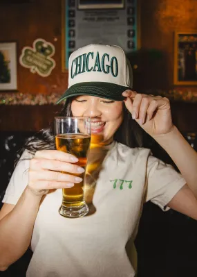 Chicago Puff Baseball Cap - Green