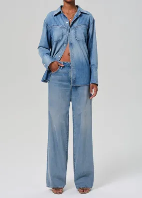 CITIZENS OF HUMANITY PALOMA BAGGY JEANS IN CHALICE