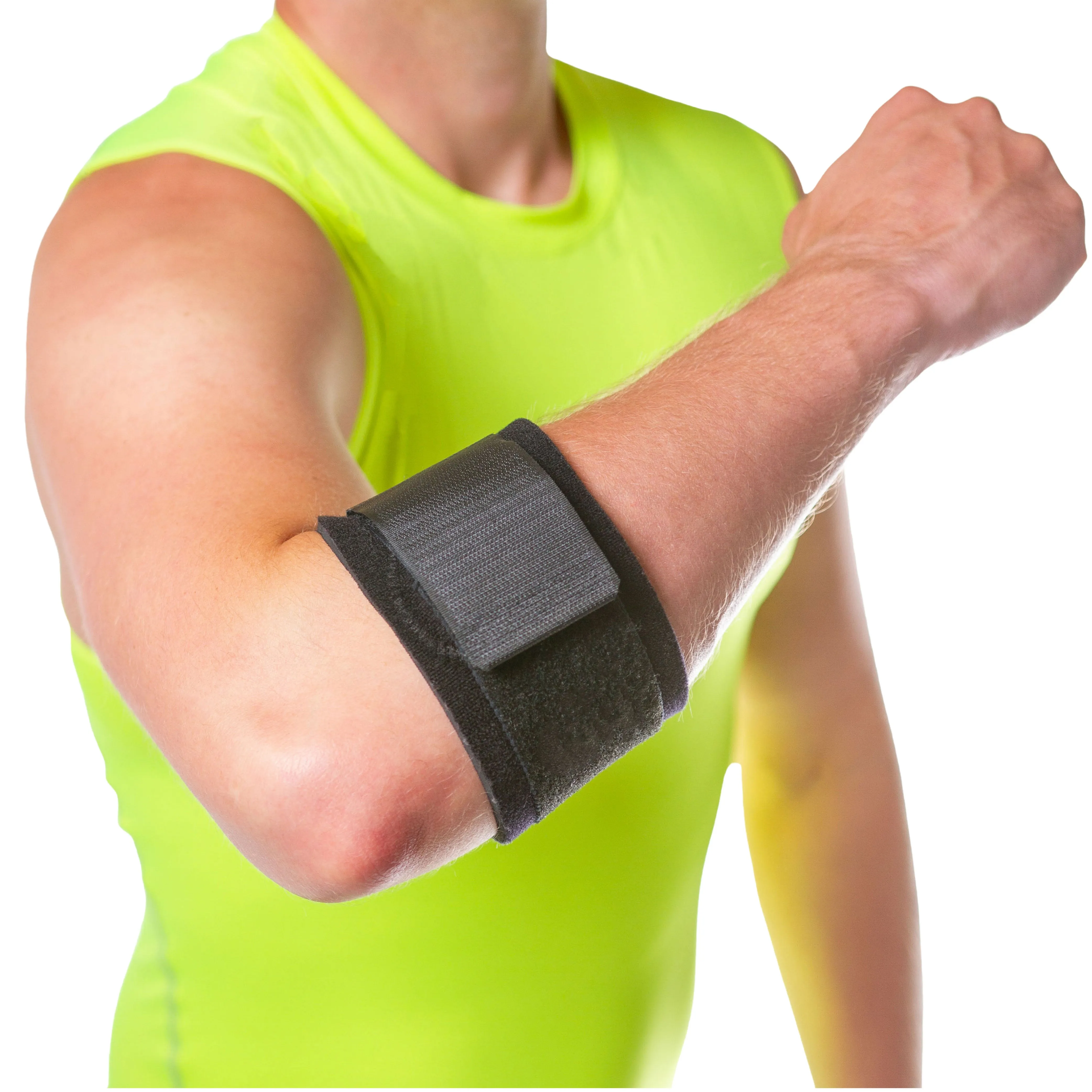 Counterforce Brace | Tendonitis Strap Support Band for Tennis & Golfers Elbow Pain