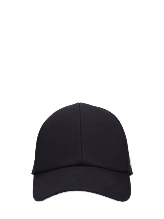 Courreges   Logo cotton baseball cap 