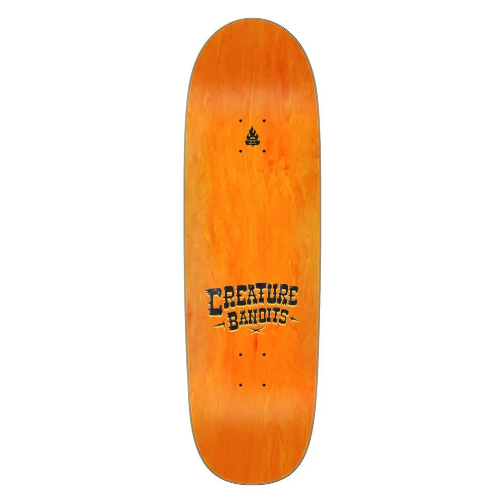 Creature Skateboard Deck Team Bandits Yellow 9.25