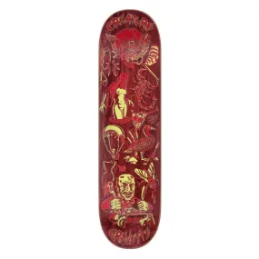 Creature VX Skateboard Deck Gravette Fiend Flash Red Multi 8.3