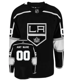 Customizable Los Angeles Kings Adidas Primegreen Authentic NHL Hockey Jersey     