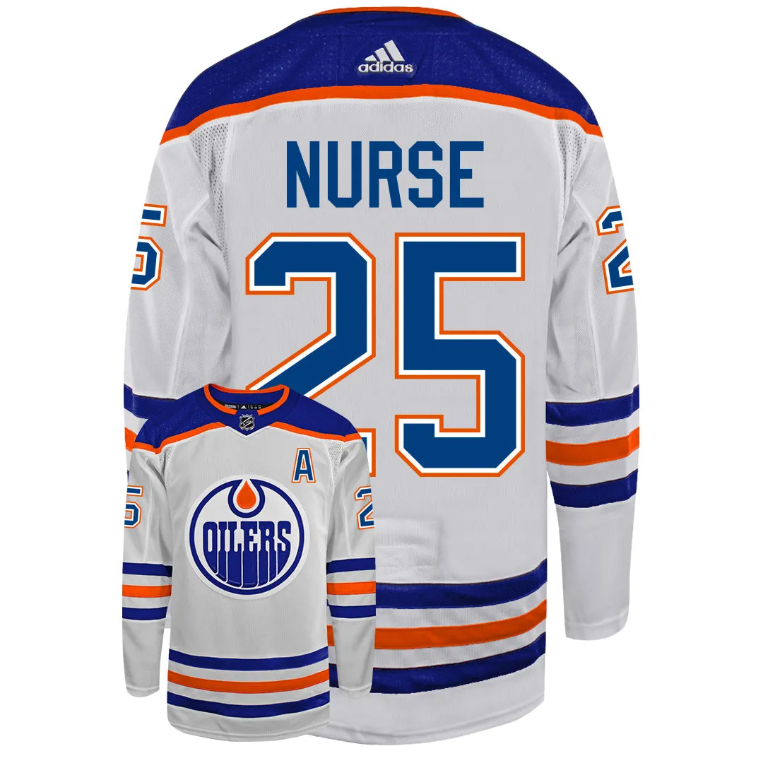 Darnell Nurse Edmonton Oilers 2022 Adidas Primegreen Authentic NHL Hockey Jersey     