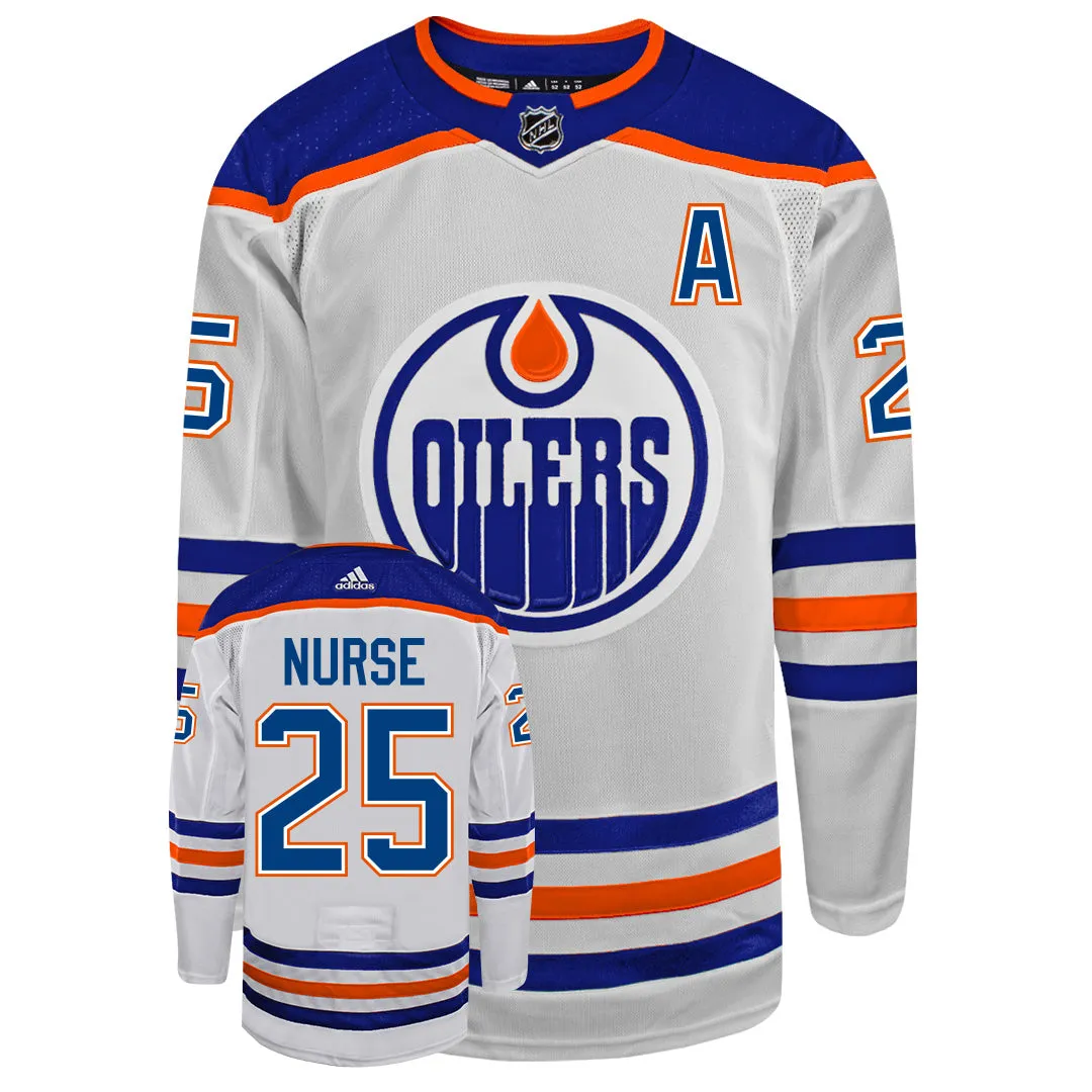 Darnell Nurse Edmonton Oilers 2022 Adidas Primegreen Authentic NHL Hockey Jersey     