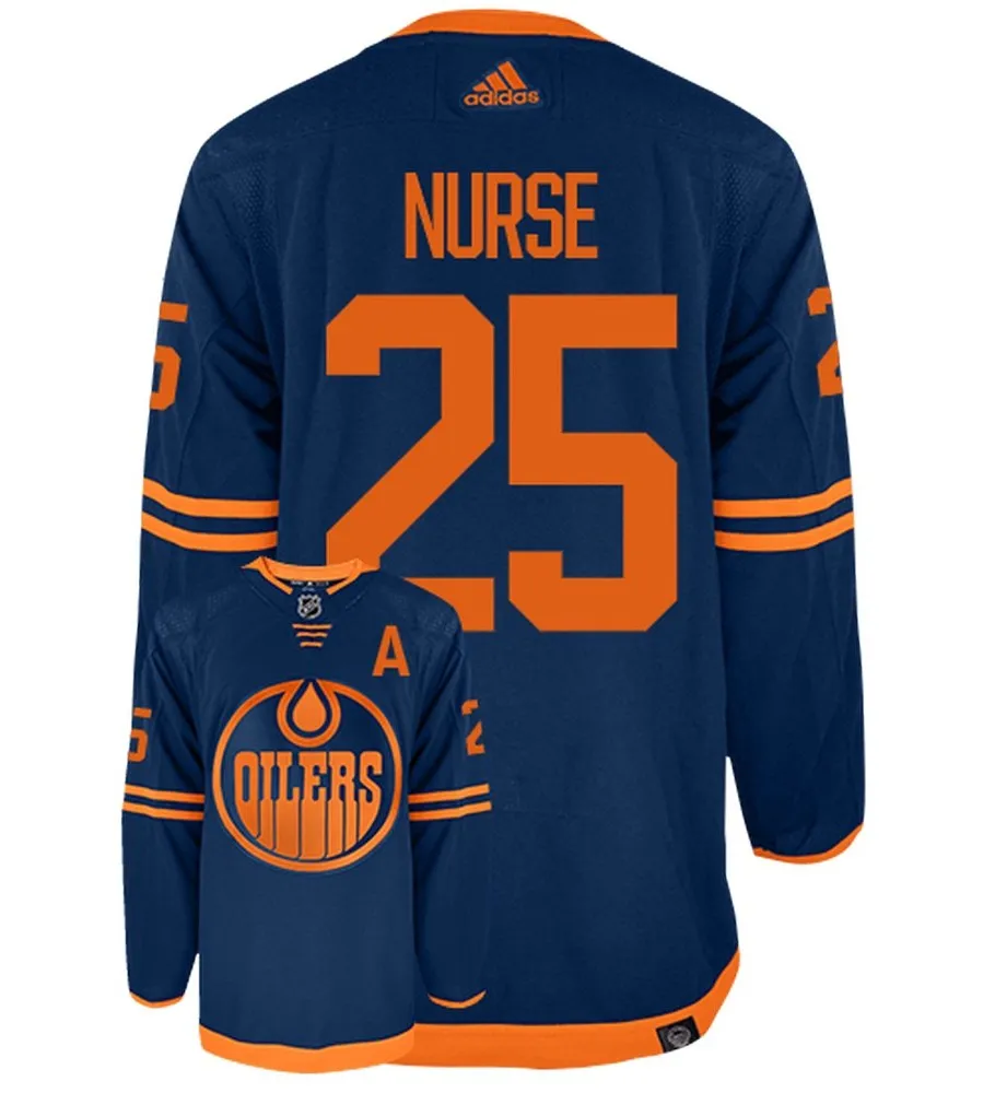 Darnell Nurse Edmonton Oilers 2022 Adidas Primegreen Authentic NHL Hockey Jersey     