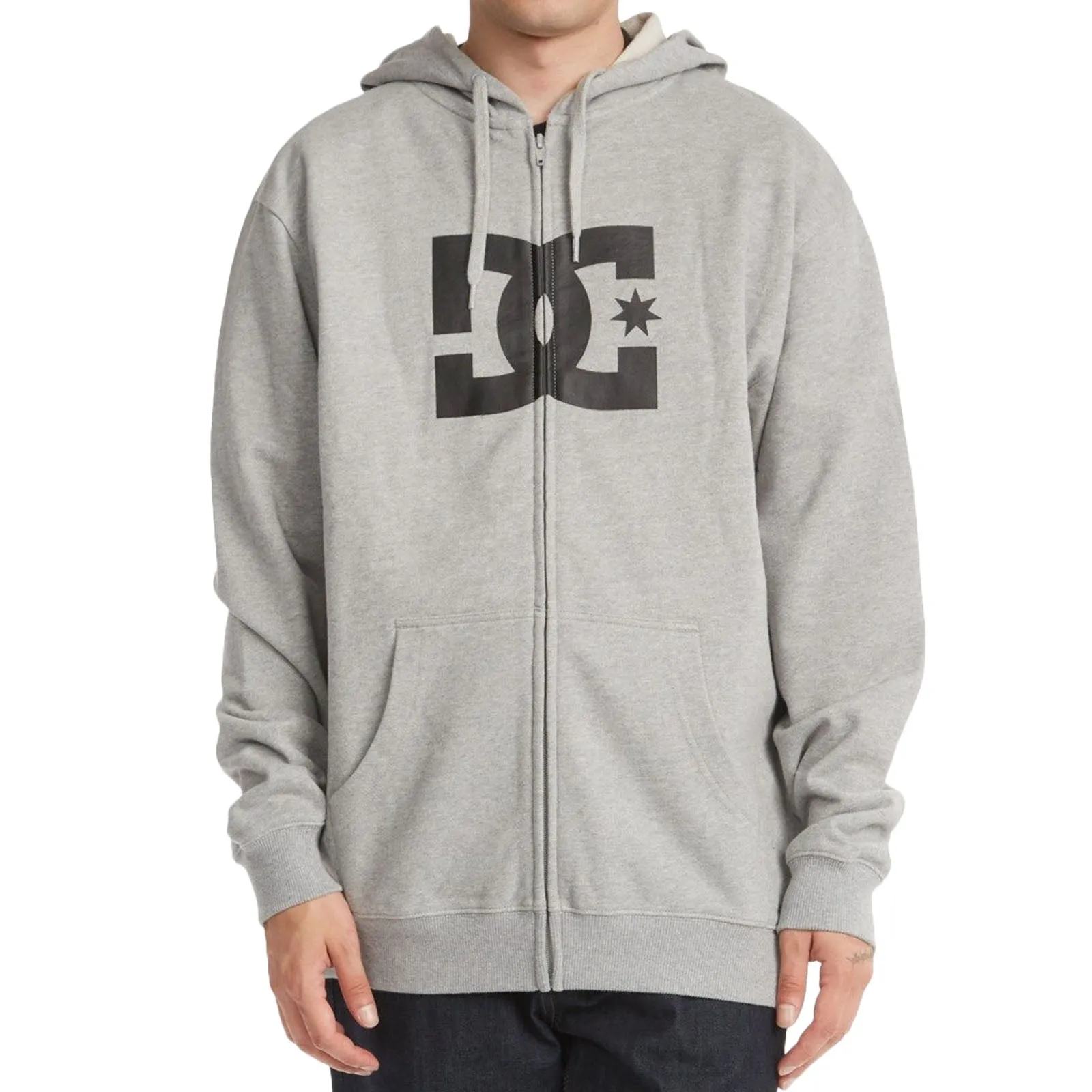 DC Shoes Mens DC Star Zip Up Hoodie