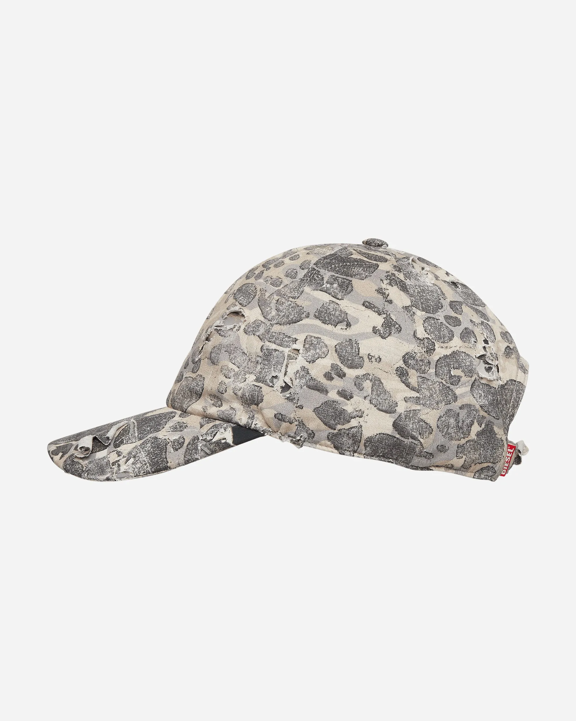 Destroyed Camo Baseball Cap Green / Beige