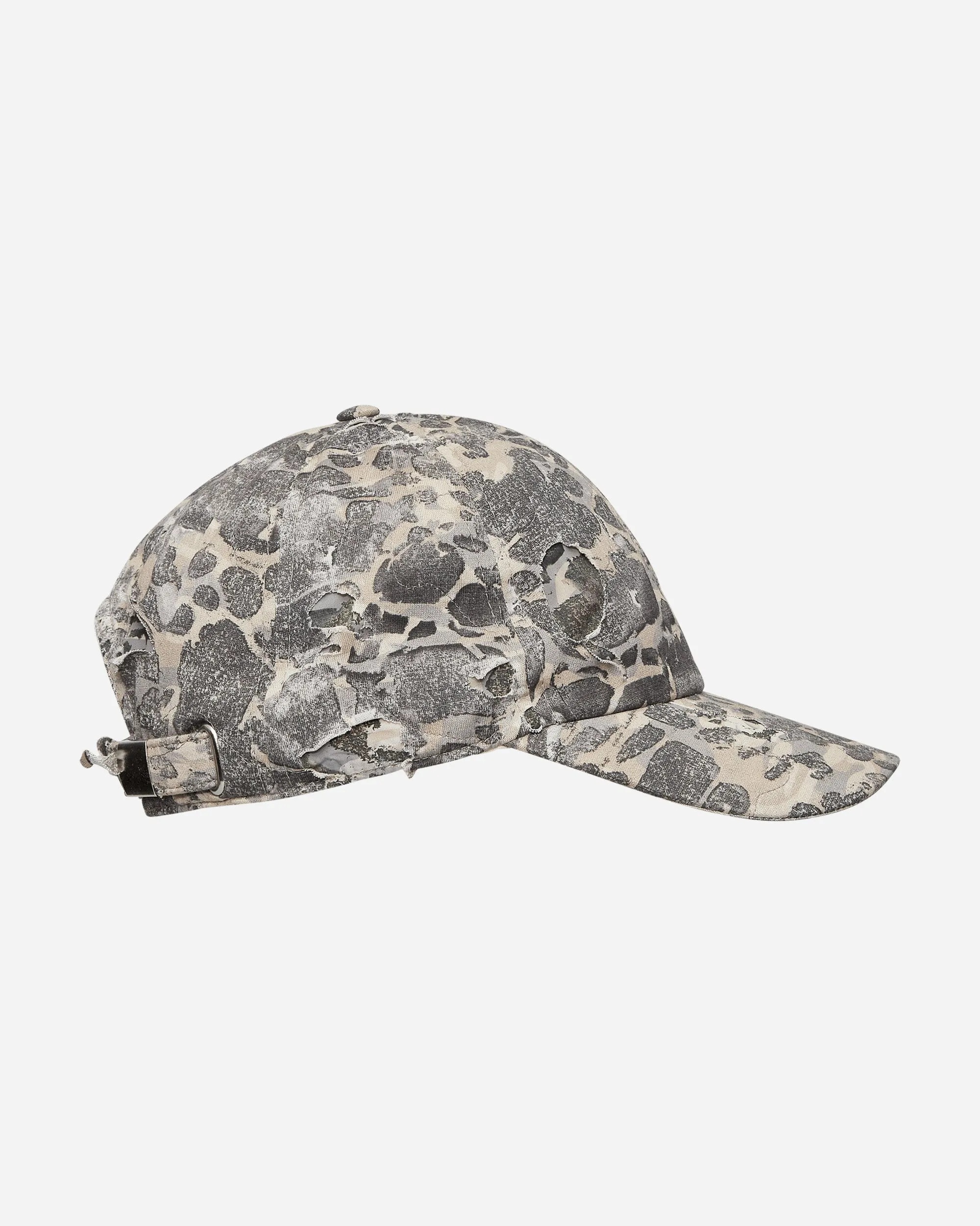 Destroyed Camo Baseball Cap Green / Beige