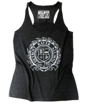 Detroit Raver Alumni Tank Top. Women's Racerback Tank