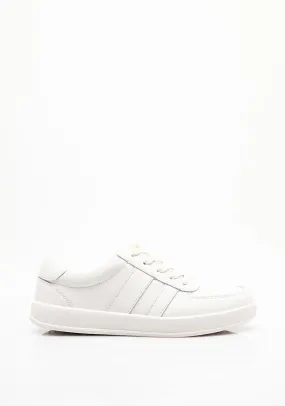 Drilleys Seventy One Lace Up Trainers, White