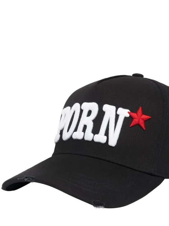 Dsquared2   Porn* cotton baseball cap 