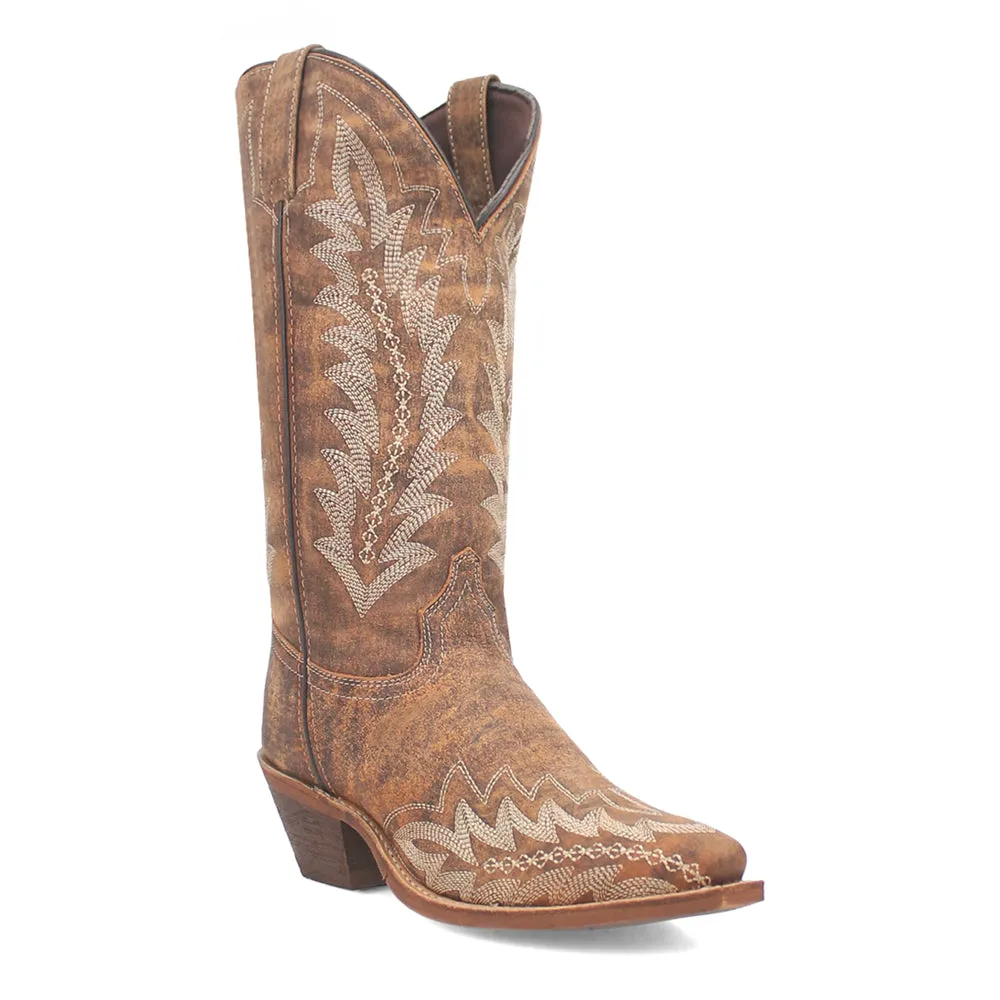 Emmylee Embroidered Snip Toe Cowboy Boots