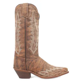 Emmylee Embroidered Snip Toe Cowboy Boots