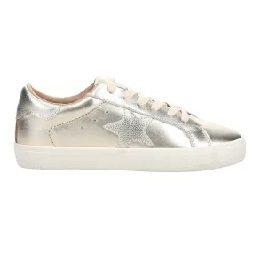 Fae Metallic Lace Up Sneakers