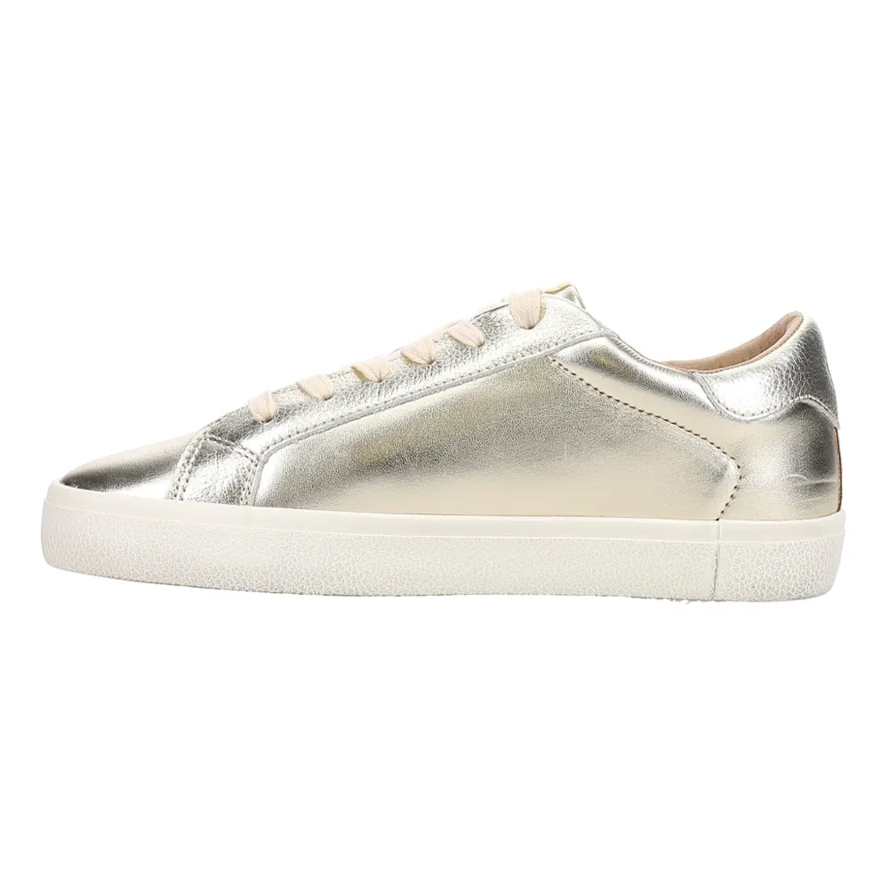 Fae Metallic Lace Up Sneakers