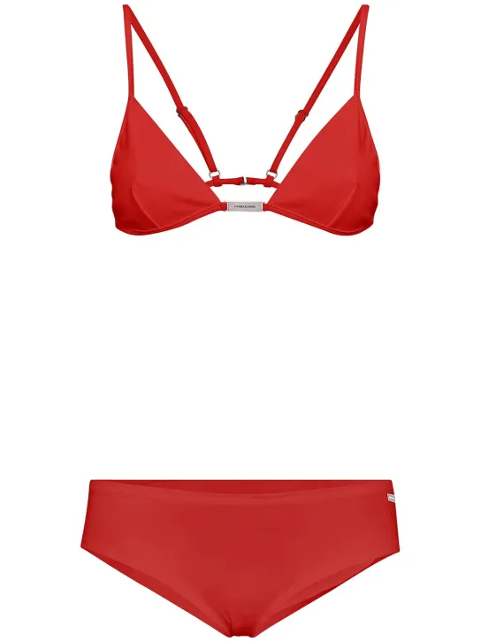 Ferragamo   Jersey triangle bikini set 