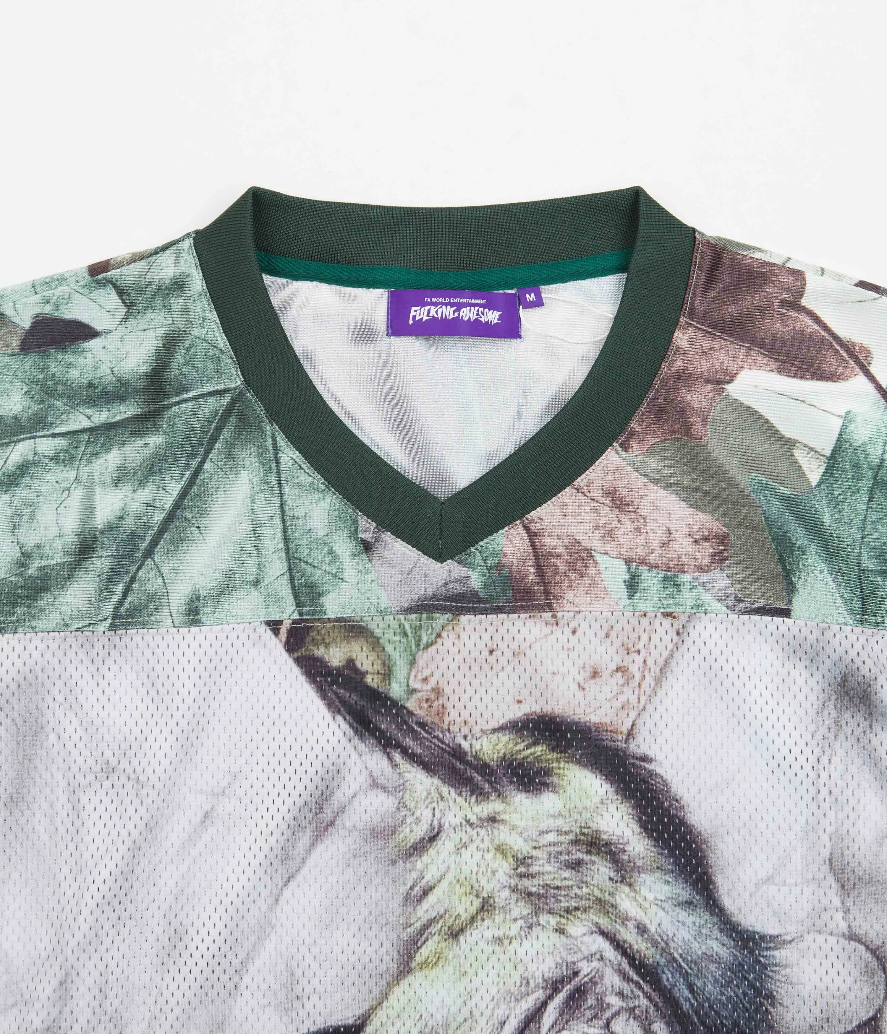 Fucking Awesome Bird In Hand Football Jersey - AOP