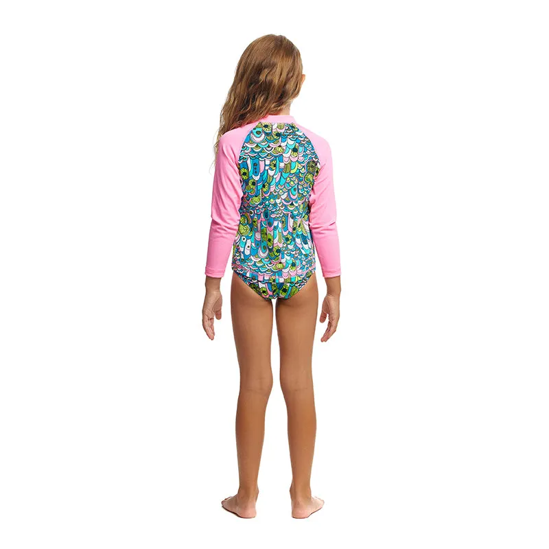 Funkita - Feather Fairy - Toddler Girls Zippy Rash Vest