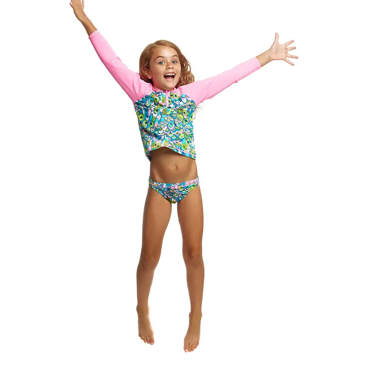 Funkita - Feather Fairy - Toddler Girls Zippy Rash Vest