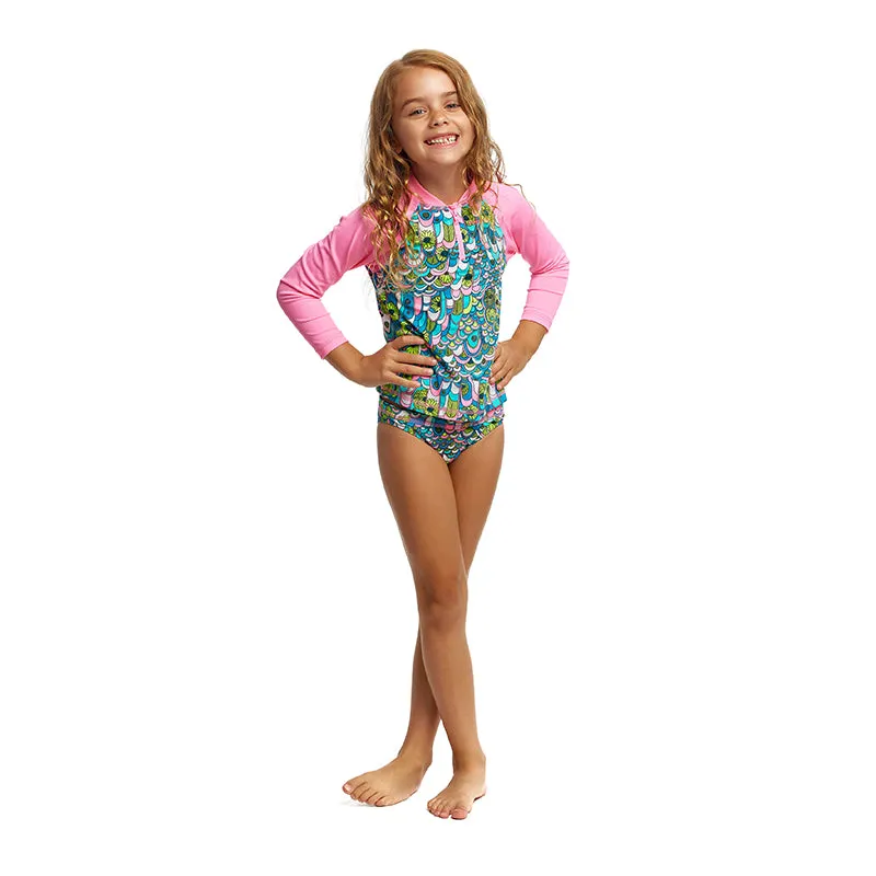 Funkita - Feather Fairy - Toddler Girls Zippy Rash Vest