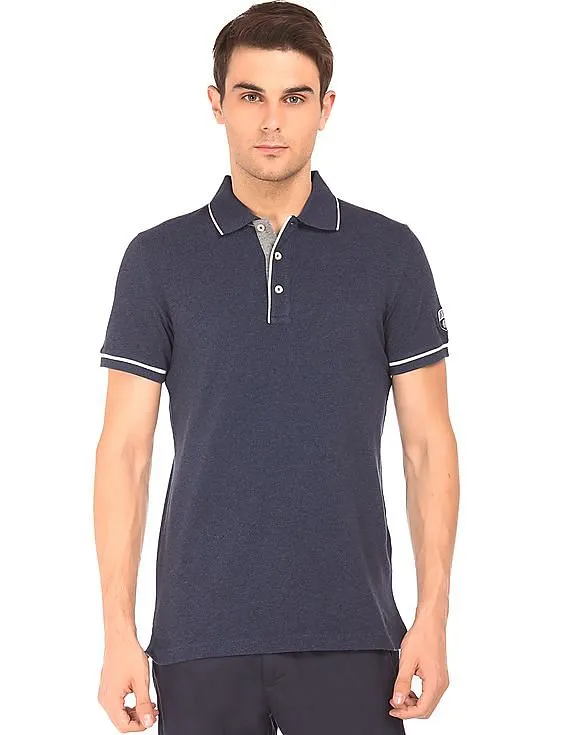 Gant Heathered Pique Polo Shirt